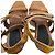 Marni Sandalen aus Lackleder mit Holzabsatz Braun - Ansicht 5