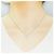 Autre Marque Diamantenhalskette PT900 PT850 Silber - Ansicht 6