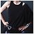 Autre Marque Camiseta de punto COTTON NAYLON O 25SS Negro - vista 4