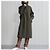 Autre Marque H BEAUTY&YOUTH Abrigo de cuello alto Abrigo de lana Castaño - vista 3