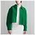 Autre Marque H BEAUTY&YOUTH Abrigo cropped de pile melton Verde - vista 3