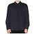 Acne Studios SILVIO TECH SHIRT Camisa de viscose Azul Azul marinho - vista 3