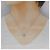 Autre Marque Platin-Diamant-Halskette Silber - Ansicht 6