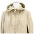 Moncler TOPAZE GIUBOTTO Abrigo de nailon técnico Beige - vista 2