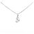 Autre Marque Collar de diamantes PT850 Plata