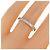 Anello Cartier Maillon Panthère 750 White Gold Diamond Size 12 Argento - vista 5