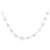 Autre Marque Collier Feuille PT850 Argenté