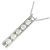 Autre Marque Collana di diamanti PT900 PT850 Argento - vista 3