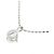Autre Marque Diamantenhalskette PT1000 PT850 Silber - Ansicht 4