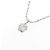 Autre Marque Diamantenhalskette PT900 PT850 Silber - Ansicht 3