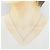 Autre Marque Diamantenhalskette PT900 PT850 Silber - Ansicht 6