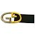 Cinto de couro Gucci Preto Dourado - vista 2