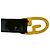 Cinto de couro Gucci Preto Dourado - vista 3