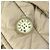 Cappotto in poliestere Mackintosh Grande Logo Button Beige - vista 6