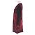 Cardigã de lã e seda LEONARD FASHION Preto Vermelho - vista 2