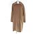 Casaco Max Mara Figurine em lã virgem e cashmere Bege Camelo