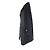 Abrigo de lana Mackintosh HUMBIE CHESTER COCOON Negro - vista 2