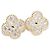 Orecchini Van Cleef & Arpels Vintage Alhambra Au750 Diamanti D'oro