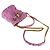 Borsa a tracolla Chanel in tweed rosa - vista 10