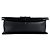Borsa a tracolla Chanel Boy in pelle di vitello martellata nera Nero - vista 4