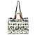 Borsa Chanel in tela e pelle Marrone Crudo - vista 3