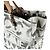 Borsa Chanel in tela e pelle Marrone Crudo - vista 6