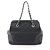 Borsa Tote Chanel Matelassé in pelle nera Nero