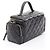 Chanel Matelassé Vanity Schultertasche Schwarz - Ansicht 2