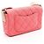 Bolsa de Ombro Chanel Matelassé Rosa Bege - vista 2