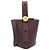 Loewe Pebble Bucket Handtasche Mini Bordeaux