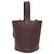Loewe Pebble Bucket Handtasche Mini Bordeaux - Ansicht 2