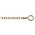Collier Pendant Alhambra Van Cleef & Arpels Doré - vue 9