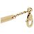 Van Cleef & Arpels Alhambra Halskette mit Malachit-Anhänger Golden - Ansicht 12