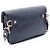 Borsa a spalla Chanel Chevron V-Stitch Nero Blu navy - vista 2