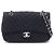 Borsa a tracolla Chanel Chevron V-Stitch Nero