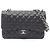 Timeless Borsa a tracolla Chanel Classic Large Double Flap in nero
