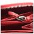 Portafoglio lungo rotondo Chanel Boy con hardware argento antico Rosso - vista 13