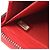 Portafoglio lungo rotondo Chanel Boy con hardware argento antico Rosso - vista 5