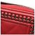 Portafoglio lungo rotondo Chanel Boy con hardware argento antico Rosso - vista 9