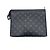 Louis Vuitton Pochette Voyage Reverse Monogram Eclipse Canvas MM Schwarz - Ansicht 2