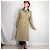 Abrigo Weekend Max Mara verde espiga cruzado - vista 7