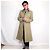 Abrigo Weekend Max Mara verde espiga cruzado - vista 8