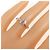 Autre Marque Anillo Tiffany T Wire en oro blanco - vista 5