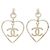 Chanel AB6006 Stecker-Ohrringe Golden