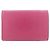 Cartera tri-fold Chanel AP0116 de piel de becerro granulada rosa - vista 2