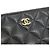 Chanel Timeless Classic Line AP0242 Geldbörse Schwarz Bordeaux - Ansicht 5