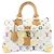 Louis Vuitton Multicolor Speedy Boston Bag Weiß