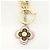 Portachiavi Louis Vuitton Monogram O'Elder Blooming Flower BB Marrone D'oro - vista 2