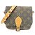 Louis Vuitton Monogram Cartouchiere PM Schultertasche Braun