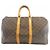 Sac Boston Louis Vuitton Monogram Keepall 45cm Marron